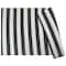 DII® Black & White Stripe Outdoor Rug, 4ft. x 6ft.
